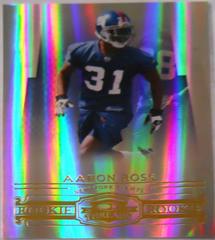 Aaron Ross [Retail Rookie] #215 Football Cards 2007 Panini Donruss Threads Prices