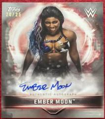 Ember Moon [Silver] Wrestling Cards 2019 Topps WWE Road to Wrestlemania Autographs Prices
