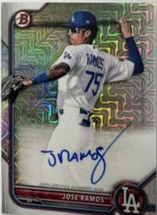 Jose Ramos Baseball Cards 2022 Bowman Chrome Mega Box Mojo Autographs Prices