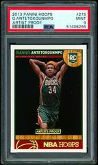 Giannis Antetokounmpo [Artist Proof] #275 Basketball Cards 2013 Panini Hoops Prices