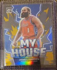 James Harden [Gold] #5 Basketball Cards 2022 Panini Donruss Optic My House Prices