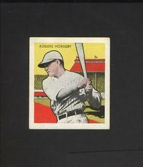 Rogers Hornsby Baseball Cards 1933 R305 Tattoo Orbit Prices