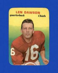 Len Dawson Football Cards 1970 Topps Glossy Prices