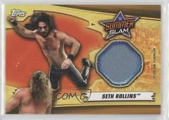 Seth Rollins [Bronze] Wrestling Cards 2019 Topps WWE SummerSlam Mat Relics Prices