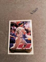 Terry Steinbach Baseball Cards 1993 Topps Gold Prices