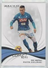 Piotr Zielinski #25 Soccer Cards 2018 Panini Immaculate Prices