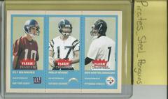 Eli Manning, Philip Rivers, Ben Roethlisberger [Blue] #351 Football Cards 2004 Fleer Tradition Prices