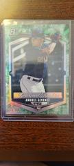 Andres Gimenez [Green] #RR-12 Baseball Cards 2021 Bowman Platinum Renowned Rookies Prices