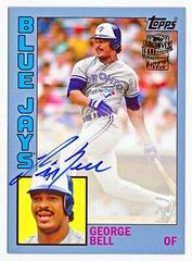 George Bell [Light Blue] #FFA-GB Baseball Cards 2017 Topps Archives Fan Favorites Autographs Prices