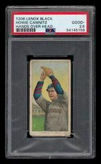 Howie Camnitz [Hands Above Head] Baseball Cards 1909 T206 Lenox Black Prices