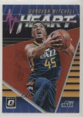 Donovan Mitchell [Red] #15 Basketball Cards 2018 Panini Donruss Optic All Heart Prices
