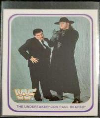The Undertaker, Paul Bearer Wrestling Cards 1991 Merlin WWF Prices