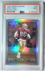 Jerry Rice [Refractor] #50 Football Cards 1999 Topps Chrome Prices