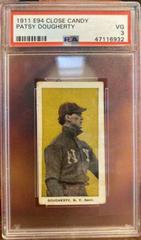 Patsy Dougherty Baseball Cards 1911 E94 Close Candy Prices