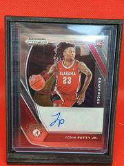 John Petty Jr Basketball Cards 2021 Panini Prizm Draft Picks Autographs Prices