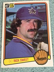 Rick Sweet #352 Baseball Cards 1983 Donruss Prices