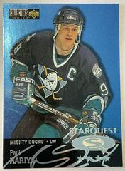 Paul Kariya Hockey Cards 1997 Collector's Choice Starquest Prices