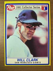 Will Clark Baseball Cards 1991 Post Cereal Prices
