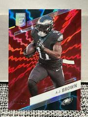 A. J. Brown [Aspirations Shimmer] #1 Football Cards 2023 Panini Donruss Elite Prices