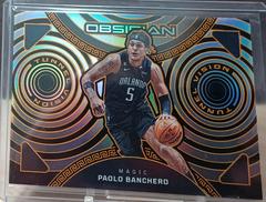 Paolo Banchero [Orange] #19 Basketball Cards 2022 Panini Obsidian Tunnel Vision Prices