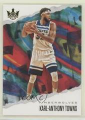 Karl Anthony Towns Basketball Cards 2019 Panini Court Kings Prices