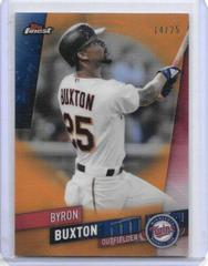 Byron Buxton [Orange Refractor] #78 Baseball Cards 2019 Topps Finest Prices