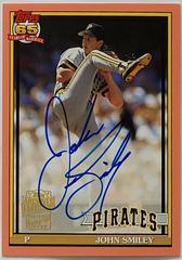 John Smiley [Peach] #FFA-JS Baseball Cards 2017 Topps Archives Fan Favorites Autographs Prices