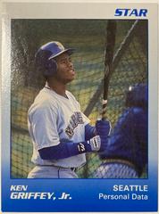 Ken Griffey Jr. [White Back Glossy] #8 Baseball Cards 1989 Star Griffey Jr Prices