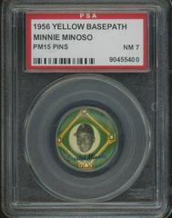 Minnie Minoso Baseball Cards 1956 Yellow Basepath PM15 Pins Prices