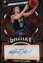 Jason Williams [Orange] Basketball Cards 2021 Panini Obsidian Galaxy Autographs Prices