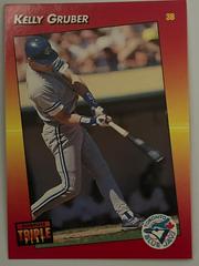 Kelly Gruber #242 Baseball Cards 1992 Panini Donruss Triple Play Prices