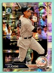 Aaron Judge Baseball Cards 2019 Bowman Chrome National Convention Prices