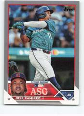 Jose Ramirez [Platinum] #ASG-50 Baseball Cards 2023 Topps Update All Star Game Prices