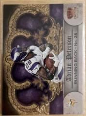 Adrian Peterson [Retail] #93 Football Cards 2012 Panini Crown Royale Prices