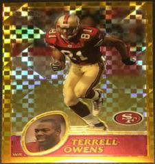Terrell Owens [Gold Xfractor] #97 Football Cards 2003 Topps Chrome Prices