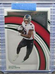Kyle Pitts [Emerald] #8 Football Cards 2022 Panini Immaculate Collection Prices