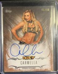 Carmella [Bronze] Wrestling Cards 2016 Topps WWE Undisputed Autographs Prices