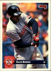Ellis Burks #33 Baseball Cards 1993 Donruss Prices
