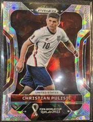 Christian Pulisic [Ice] #201 Soccer Cards 2022 Panini Prizm World Cup Prices