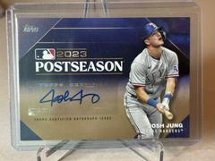 Josh Jung [Gold] #PPA-JJ Baseball Cards 2024 Topps Postseason Performance Autograph Prices