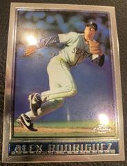Alex Rodriguez #504 Baseball Cards 1998 Topps Chrome Prices