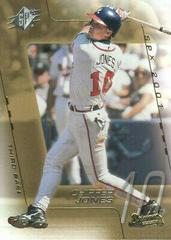 Chipper Jones Baseball Cards 2001 Spx Prices