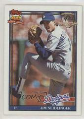 Jim Neidlinger #39 Baseball Cards 1991 Topps Desert Shield Prices