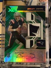 Bailey Zappe [Autograph Green] #129 Football Cards 2022 Panini XR Prices