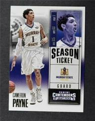 Cameron Payne #13 Basketball Cards 2016 Panini Contenders Draft Picks Prices