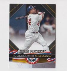 Kirby Puckett [Black] Baseball Cards 2022 Topps Update Paragons of the Postseason Prices