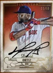 David Ortiz [Gold] Baseball Cards 2016 Topps Five Star Autographs Prices