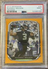 Russell Wilson [Orange] #25 Football Cards 2013 Bowman Prices