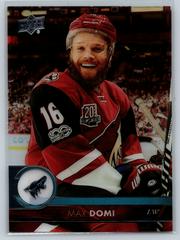 Max Domi [Clear Cut] Hockey Cards 2017 Upper Deck Prices