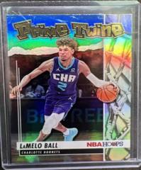 LaMelo Ball [Holo] Basketball Cards 2021 Panini Hoops Prime Twine Prices